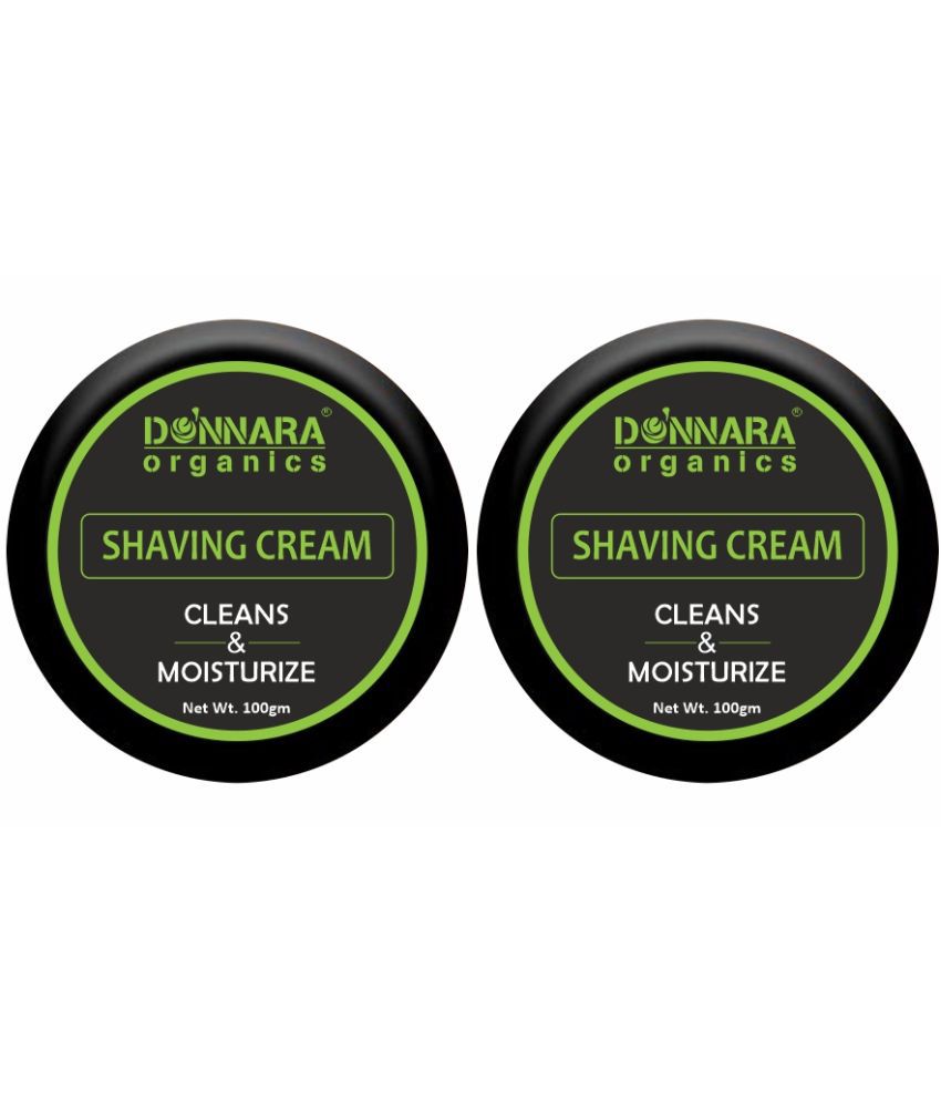     			Donnara Organics Shaving Shaving Cream 200 g Pack of 2