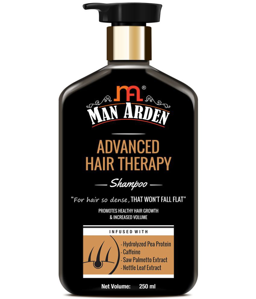     			Man Arden Advanced Hair Therapy Shampoo, To Promote Growth, With Pea Protein, Caffeine, Saw Palmetto Extract, Nettle Leaf Extract, No SLS, Paraben or Silicone, 250 ml