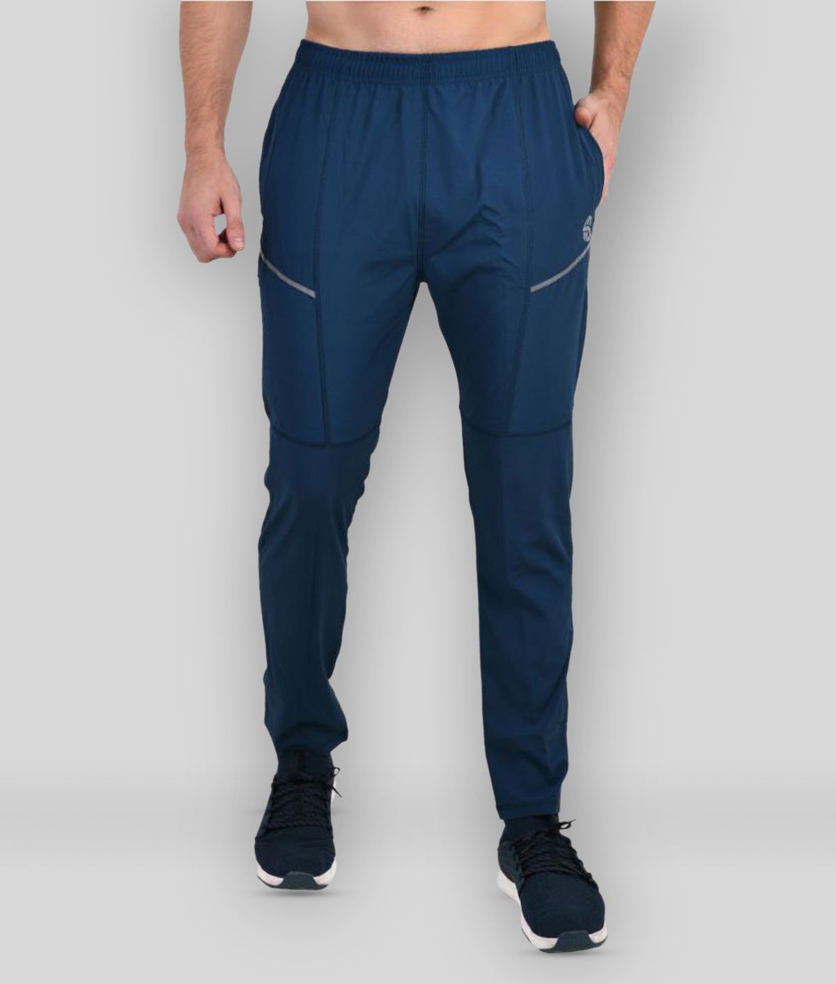     			Forbro - Navy Blue Polyester Men's Trackpants ( Pack of 1 )