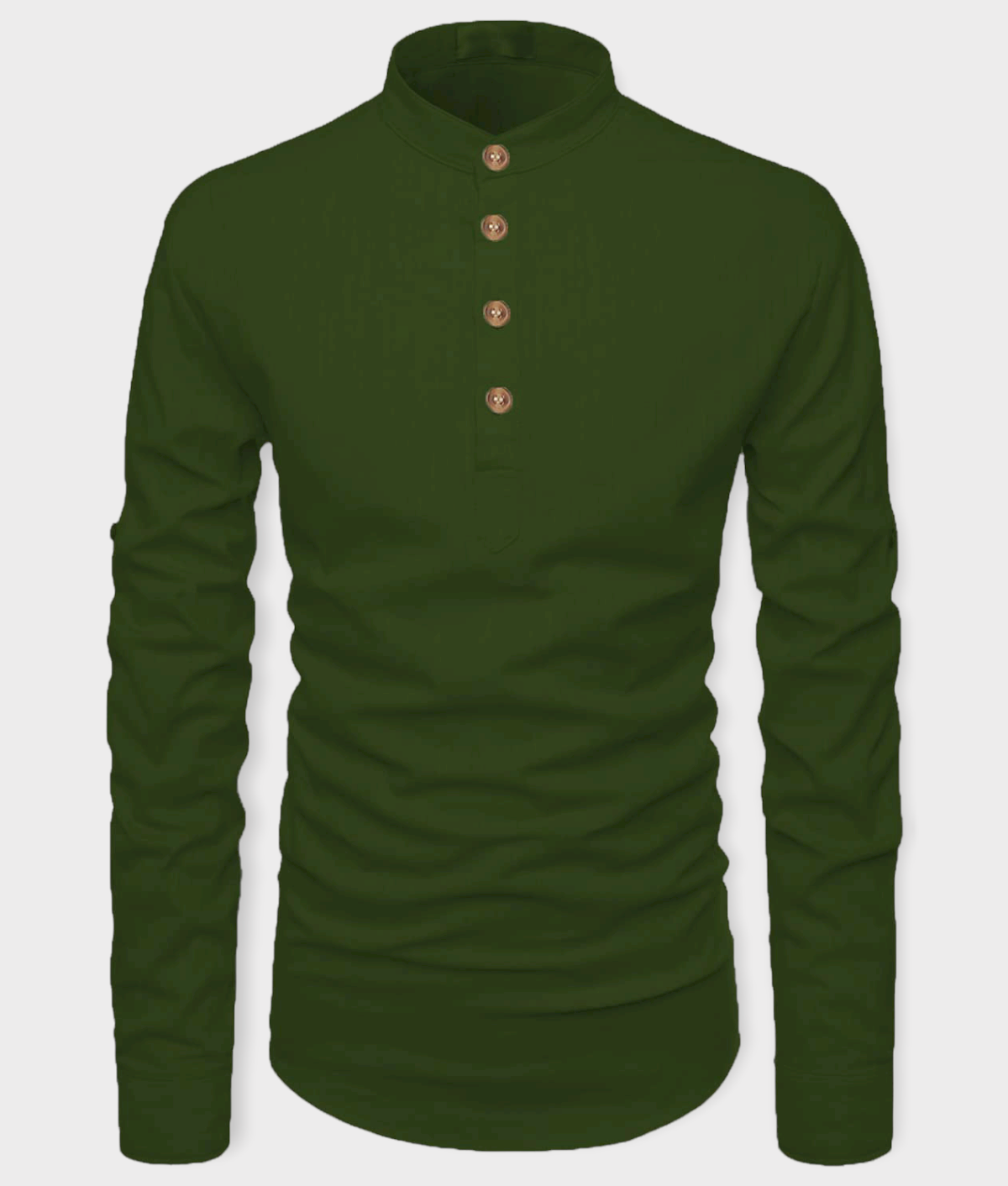 Buy Vida Loca - Green Linen Slim Fit Men's Casual Shirt (Pack of 1 ...