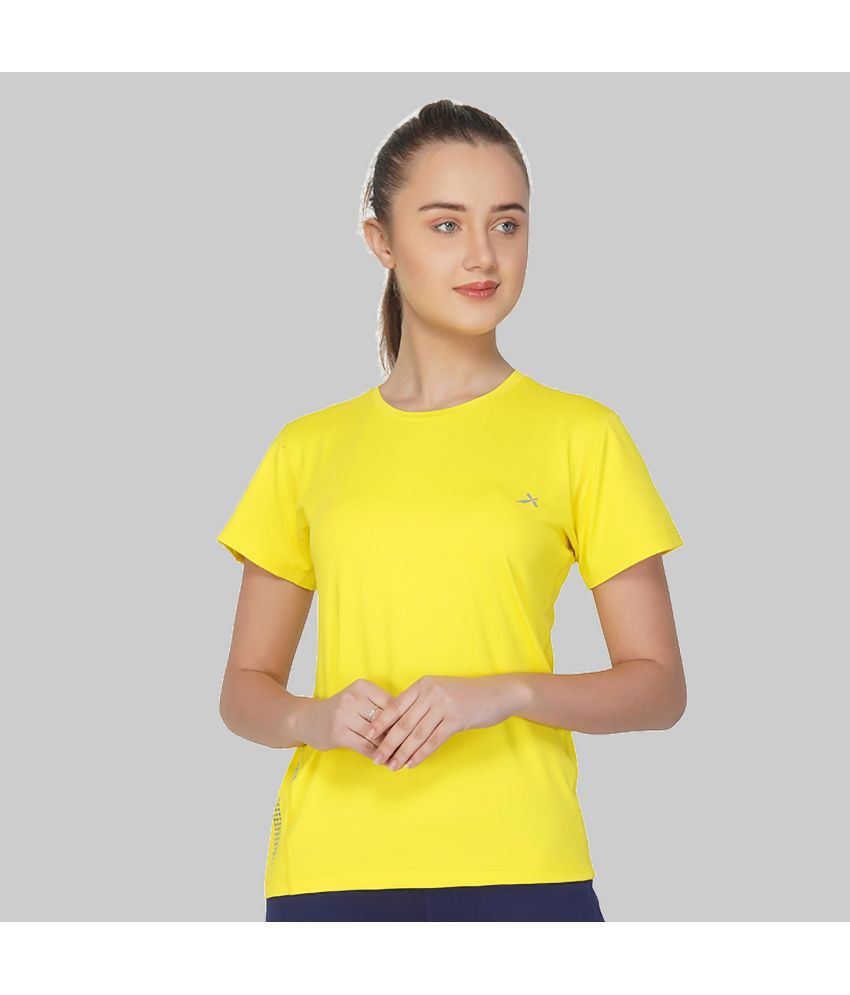     			Vector X Yellow Polyester Tees - Single
