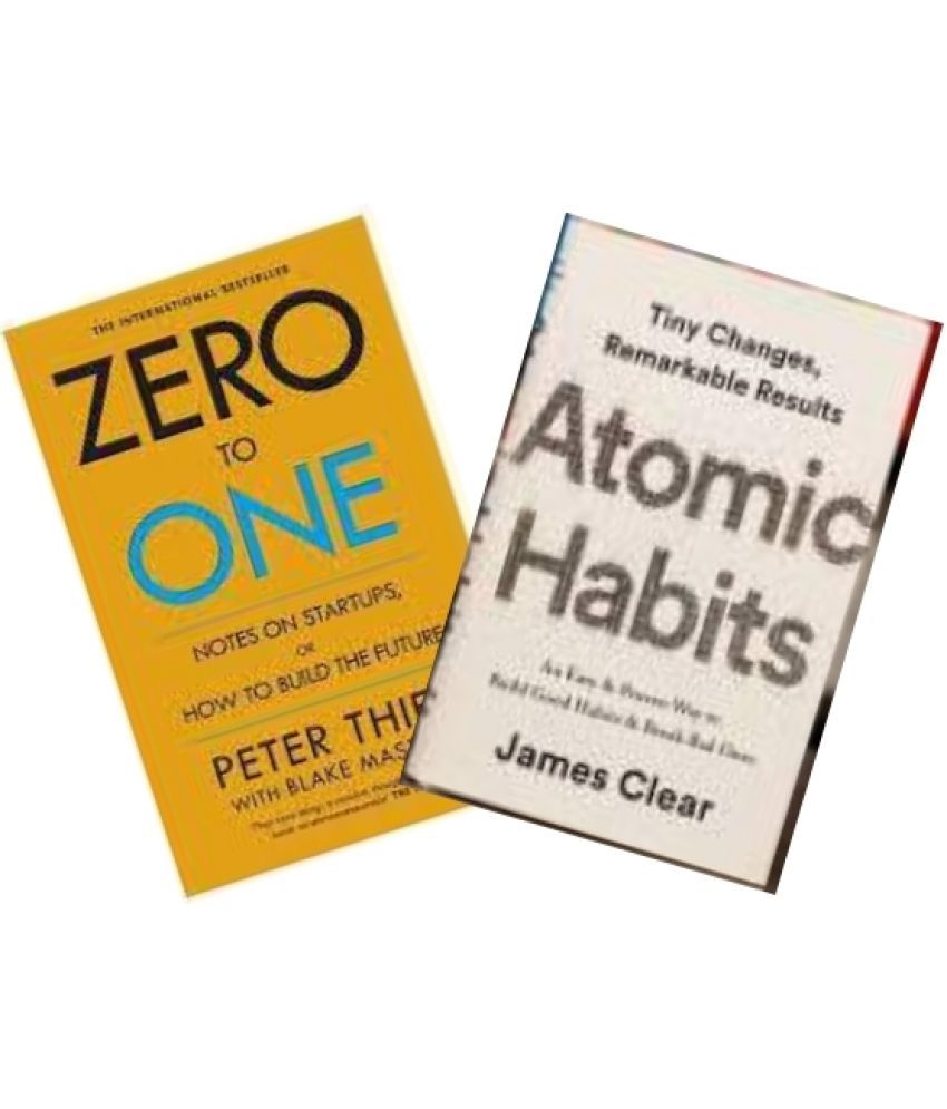 Zero To One + Atomic Habits Buy Zero To One + Atomic Habits Online at