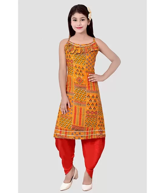 Buy Multicolored Ethnic Wear Sets for Girls by FASHION DREAM Online |  Ajio.com