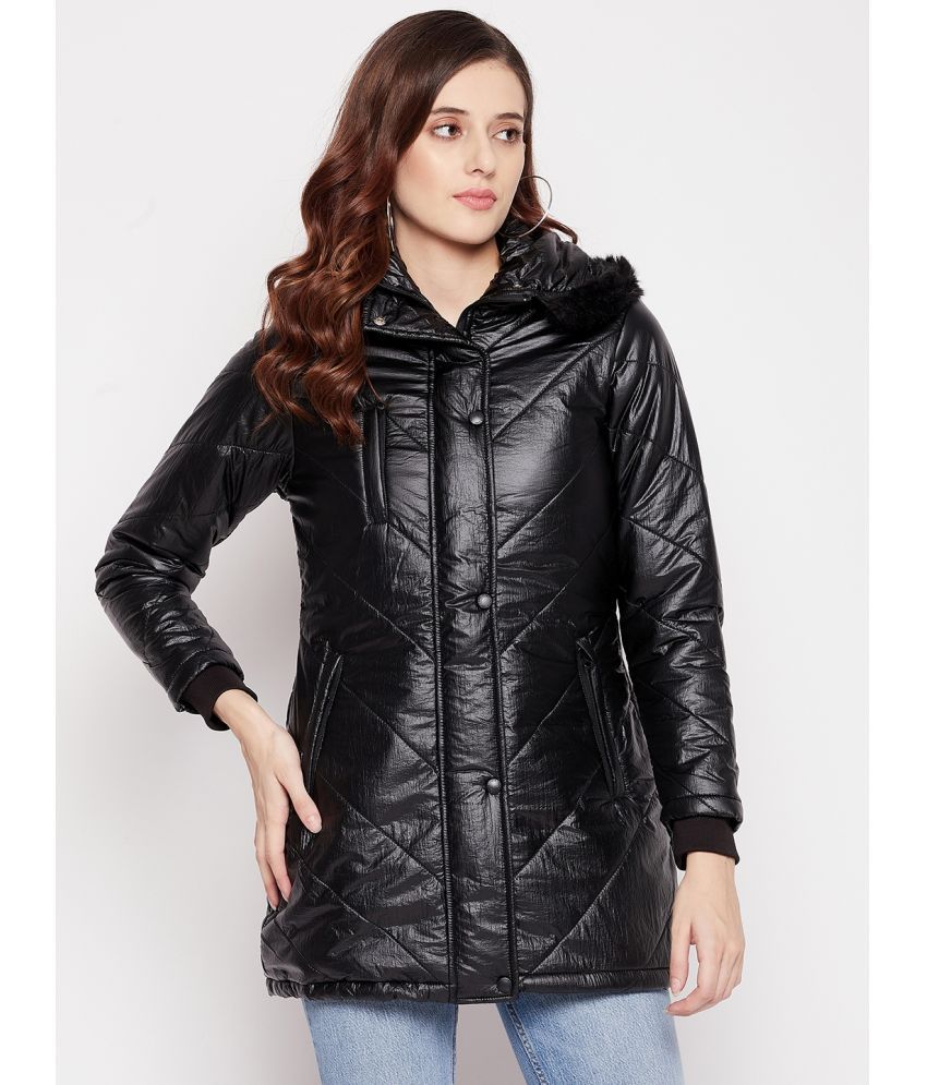     			Duke Polyester Blend Black Quilted/Padded Jackets