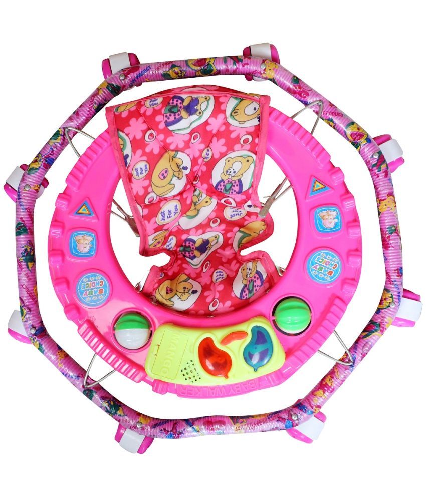 Khilorakart Baby Walker with Music Toys Bar for Kids of 6 Months to 1.5