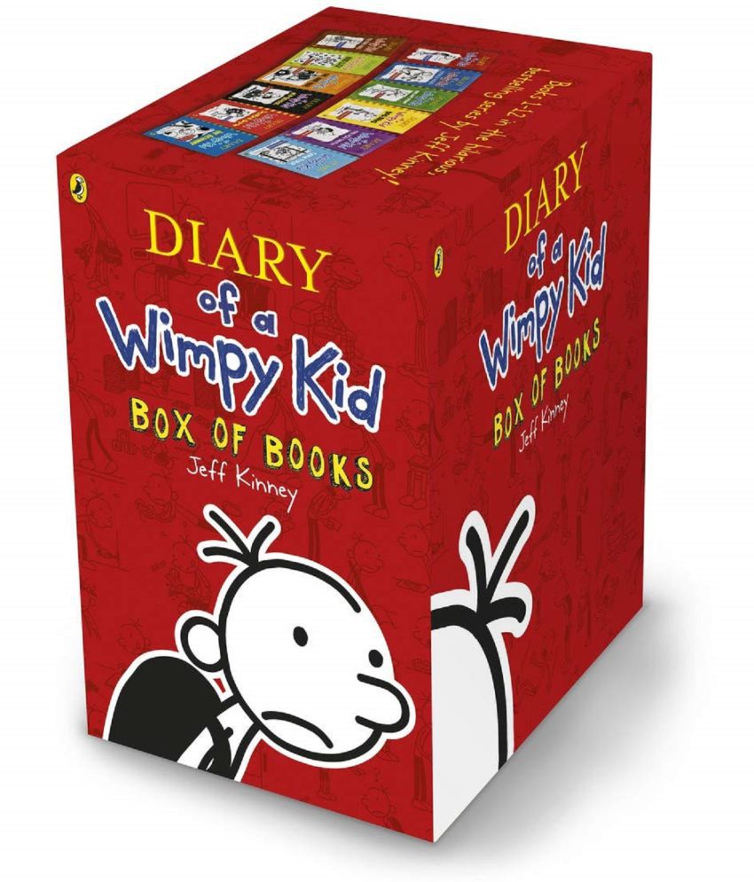     			Diary of a Wimpy Kid Box Set - Books 1-12 Paperback – 15 October 2019