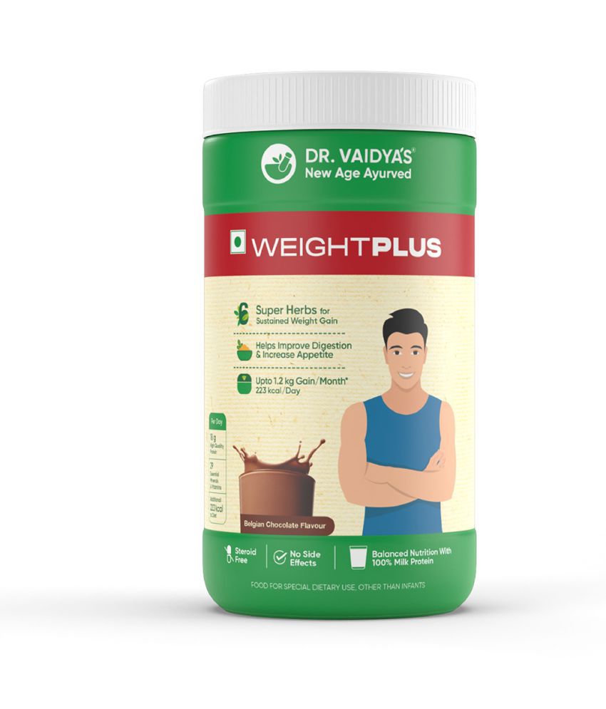     			Dr Vaidya's Weight Plus with 6 Superherbs for Healthy Weightgain, 500g