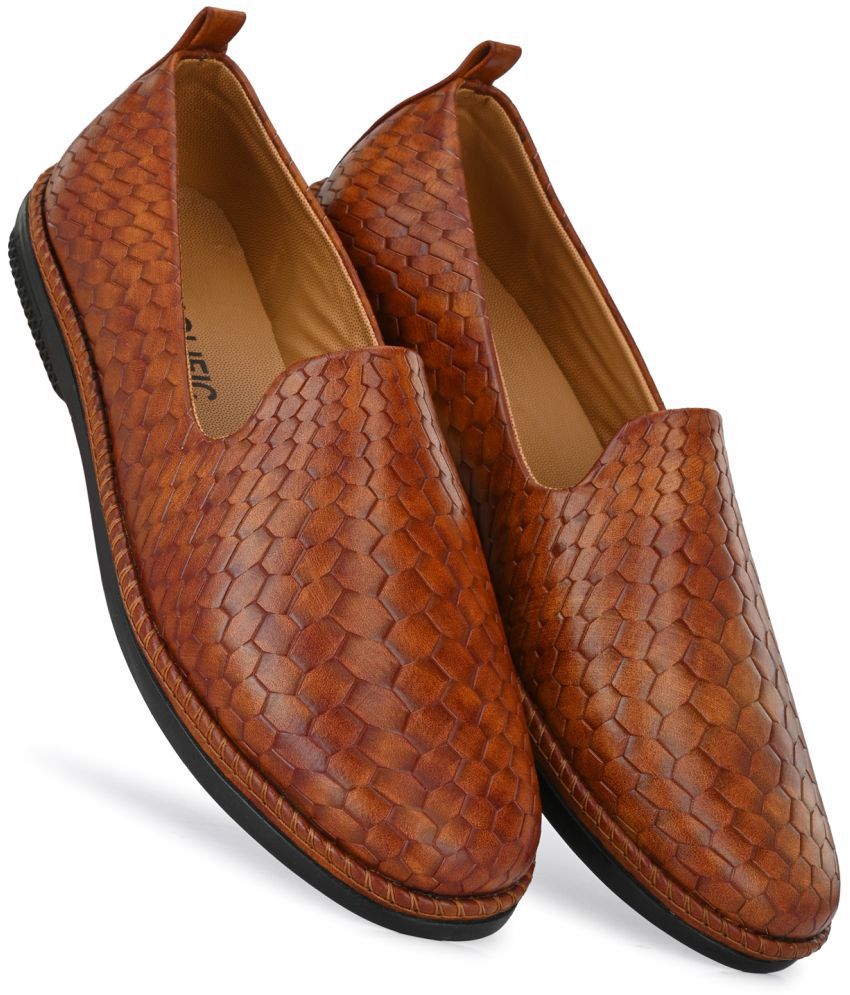 Prolific - Tan Men's Slip-on Shoes