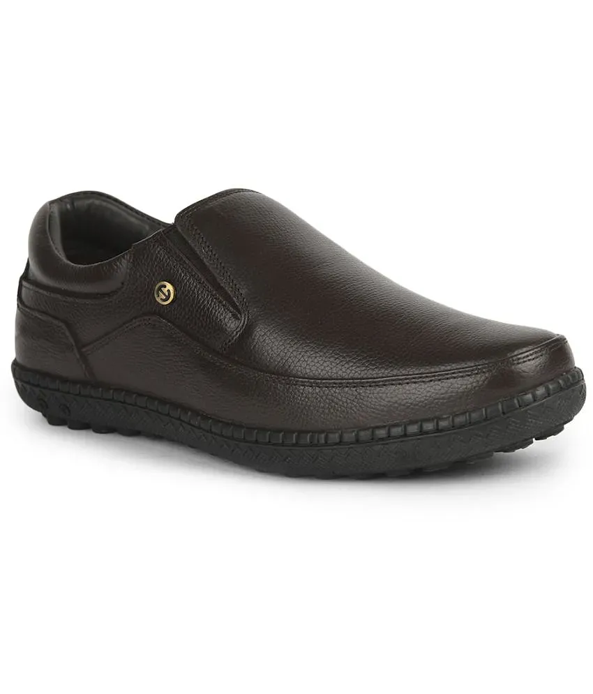 Liberty Brown Men s Slip On Formal Shoes Buy Liberty Brown