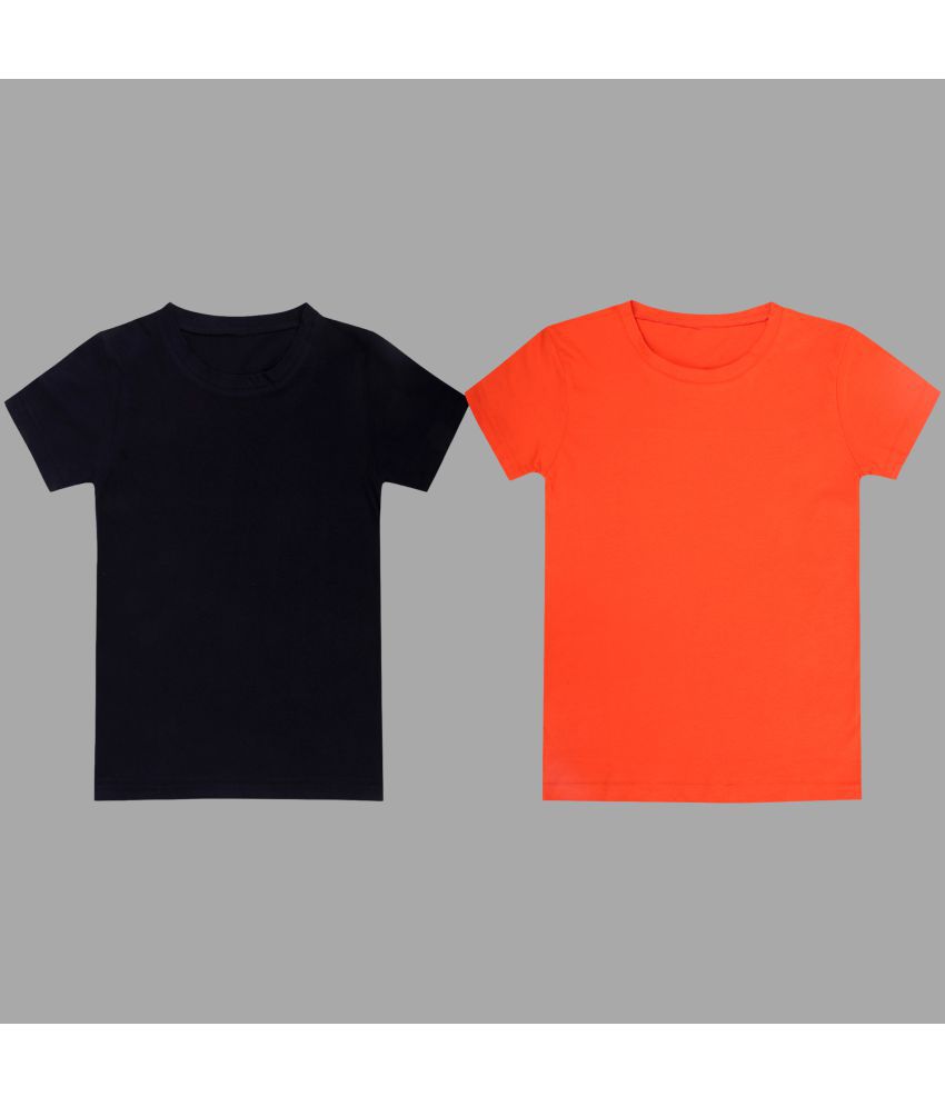 Diaz - Multicolor Cotton Blend Boy's T-Shirt ( Pack of 2 )