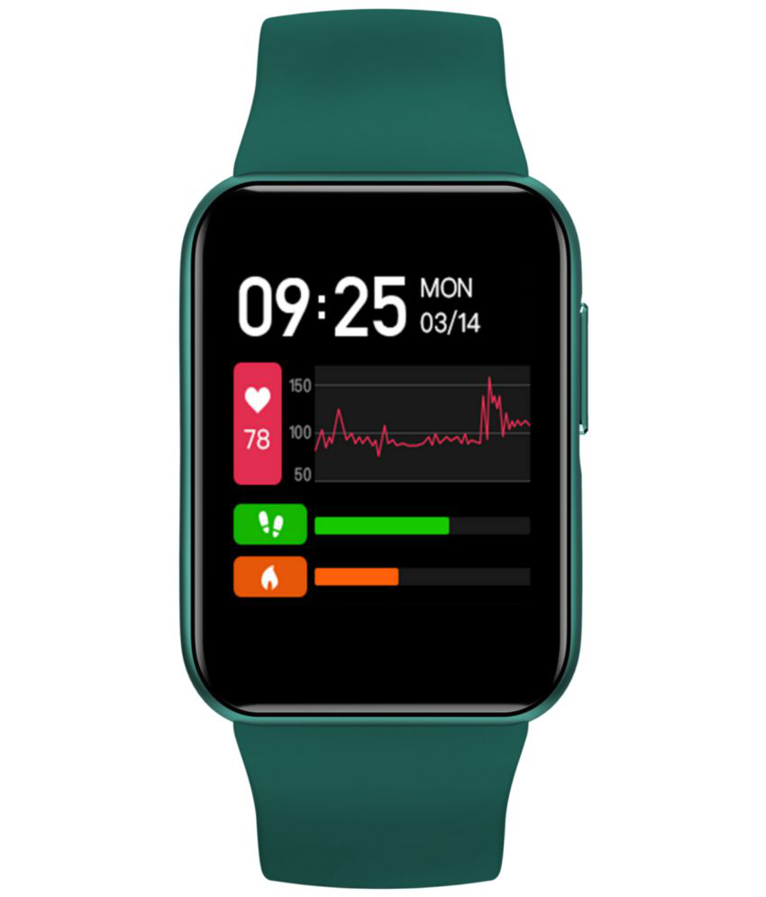     			Goqii - SVLite Green Smart Watch