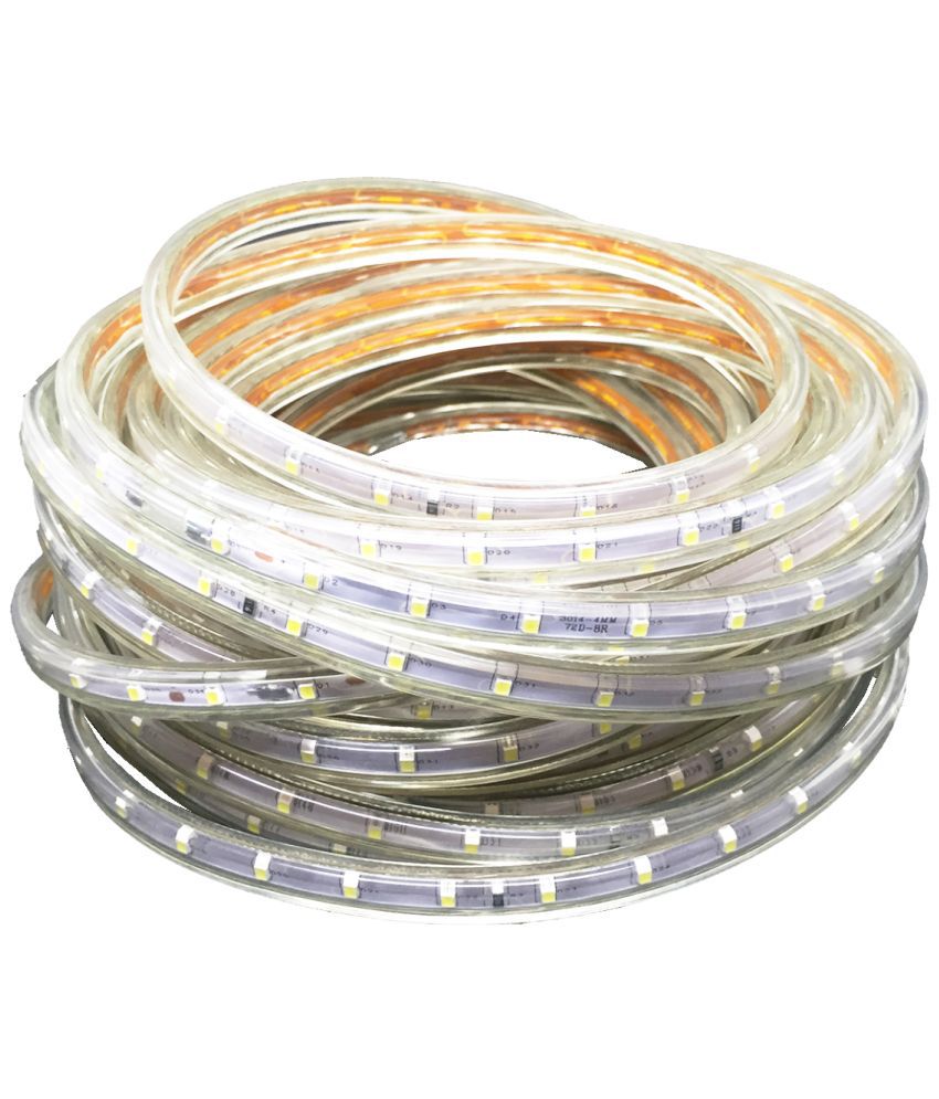     			QUALSTAR - White 10Mtr LED Strip ( Pack of 1 )