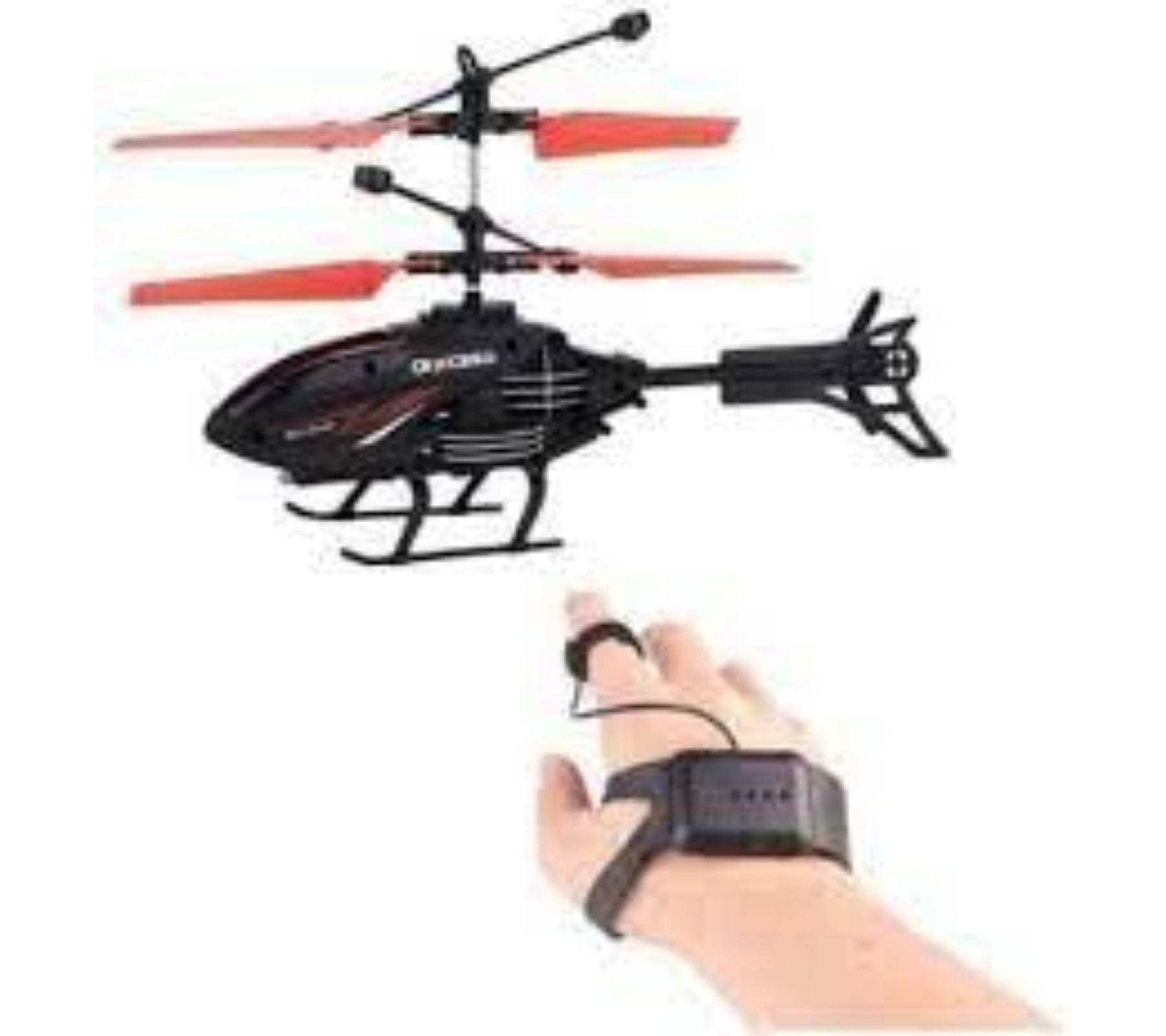 Sarush® Hand Watch Helicopter Outdoor & Indoor Flying Hand Sensor Watch Helicopter Hand Control
