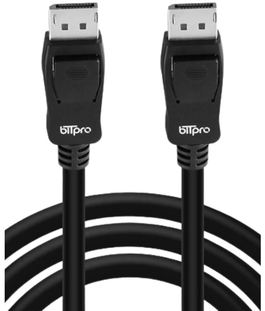    			Bitpro 1.8m Display Cable 6 Feet Ultra HD DisplayPort To DisplayPort Cable - Black