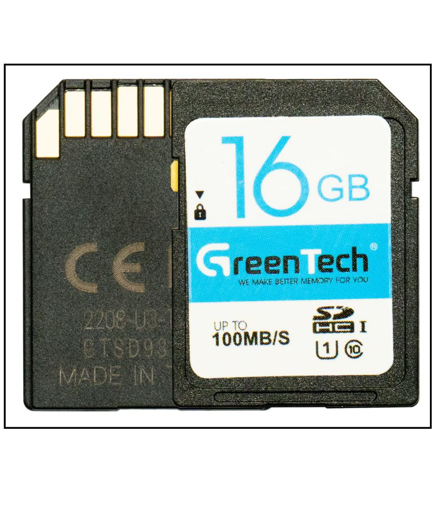     			GreenTech Neo Series 4k SD Card 16GB (Camera)