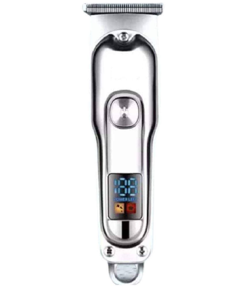     			JGJ - Hair Trimmer AT-179 Silver Cordless Beard Trimmer