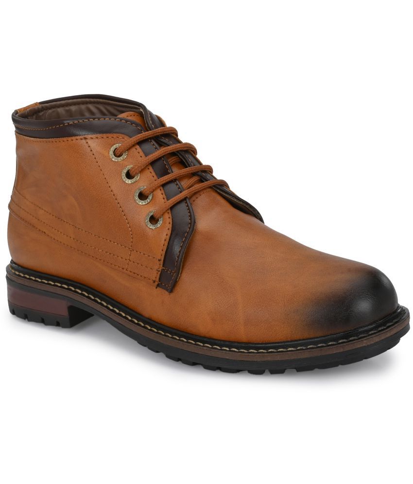     			Leeport - Brown Men's Casual Boots