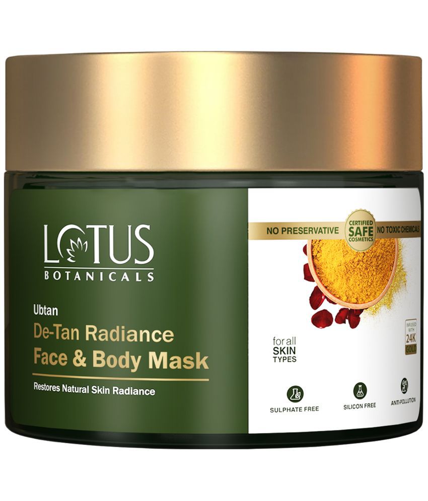 Lotus Botanicals Ubtan Face & Body Mask 140g