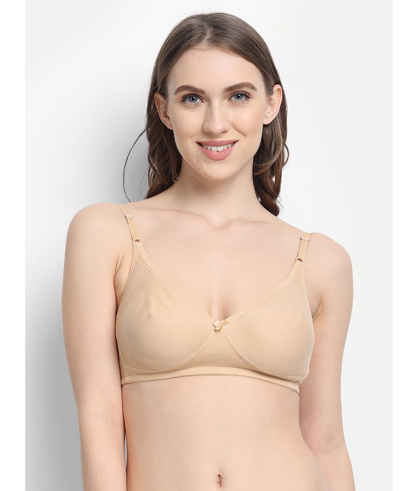     			VStar Cotton Blend Non Padded Women's Everyday Bra ( Beige )