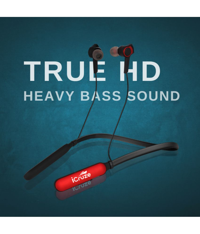 iCruze DIGITAL Rhythm Wireless Neckband Neckband Wireless With Mic