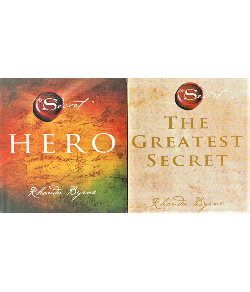     			Combo 2 THE GREATEST SECRET AND HERO TWO GREAT BOOKS SET- BY RHONDA BYRNE.