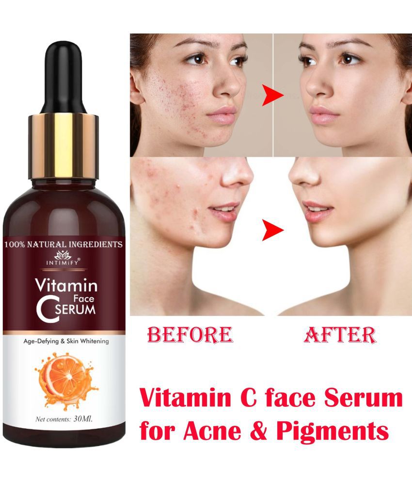     			Intimify Vitamin C Serum, for anti acne, skin brightening, anti acne serum, skin whetining serum, 30 ml