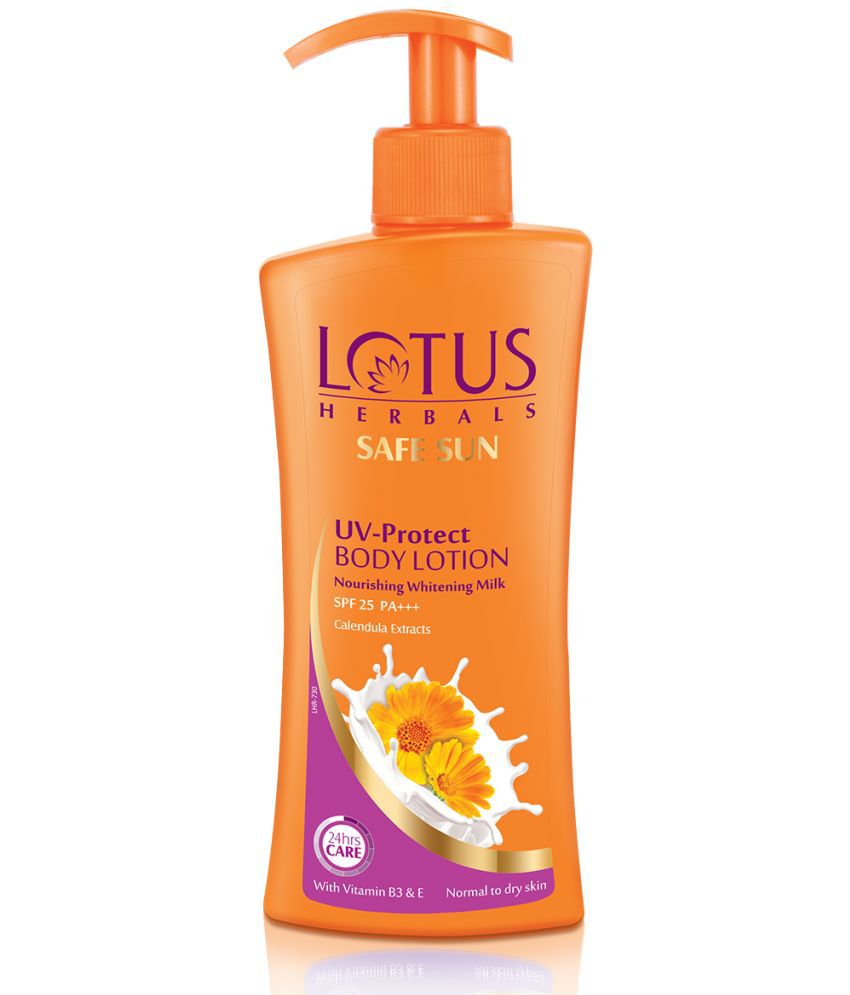     			Lotus Herbals Safe Sun Uv Protect Body Lotion Spf-25, 250ml