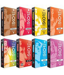 Skore Big mix combo pack condom, (pack of 8)