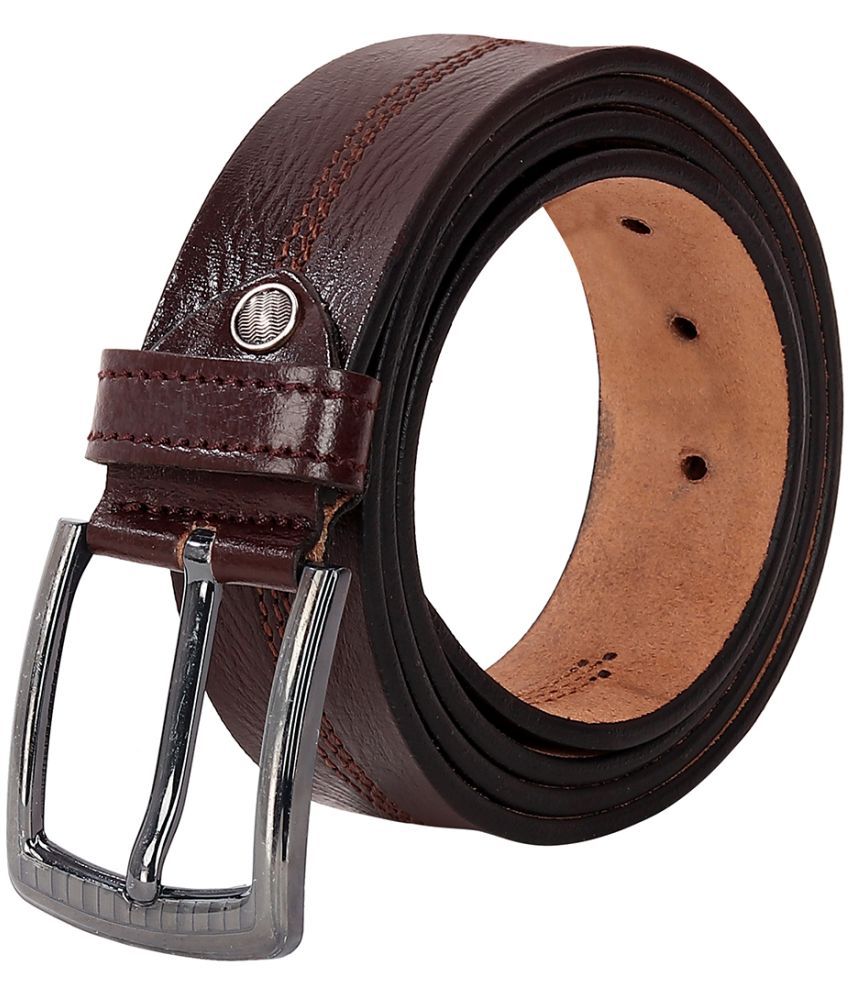 Leather World - Leather Men's Casual Belt ( Pack of 1 ): Buy Online at ...
