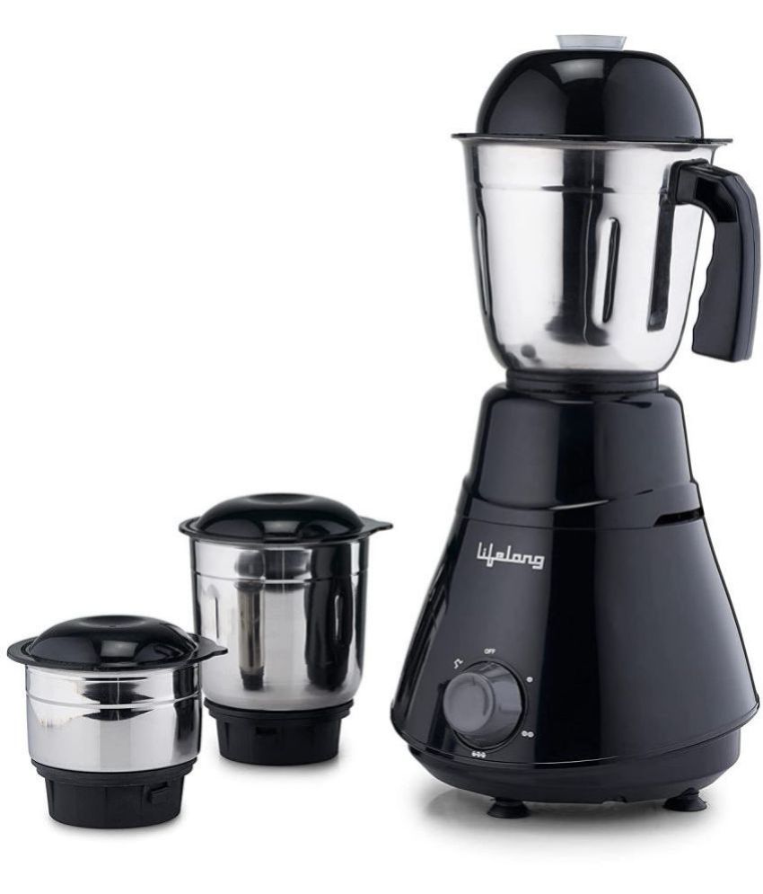 Lifelong 500W Mixer Grinder 3 Jars Price in India Buy Lifelong 500W Mixer Grinder 3 Jars