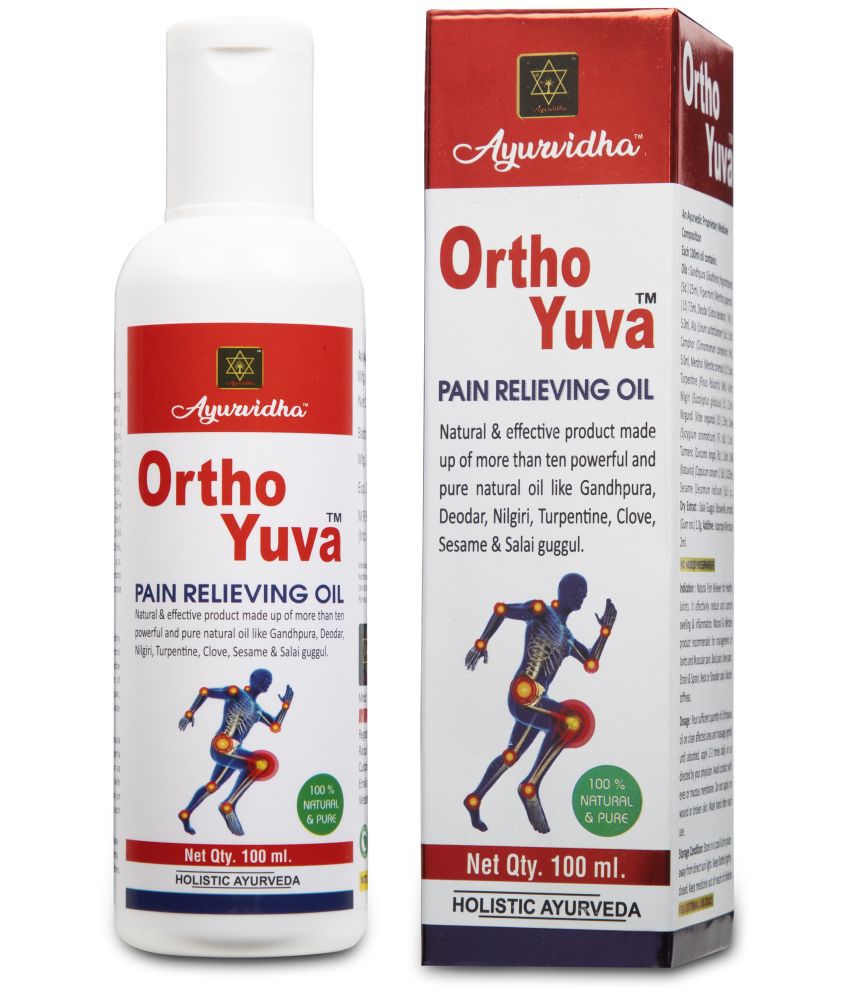     			AYURVIDHA ORTHOYUVA Pain Oil 100mL Oil 100 ml Pack Of 1