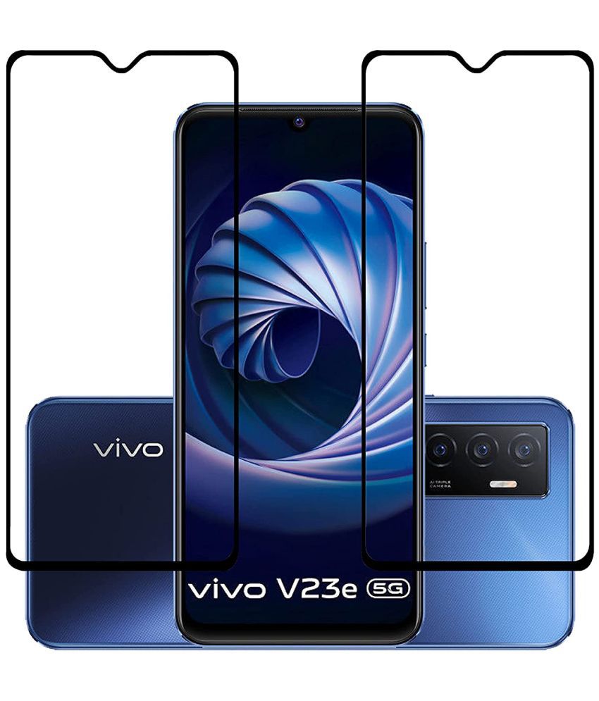 DSR Digital - Tempered Glass Compatible For Vivo V23E ( Pack of 2 )