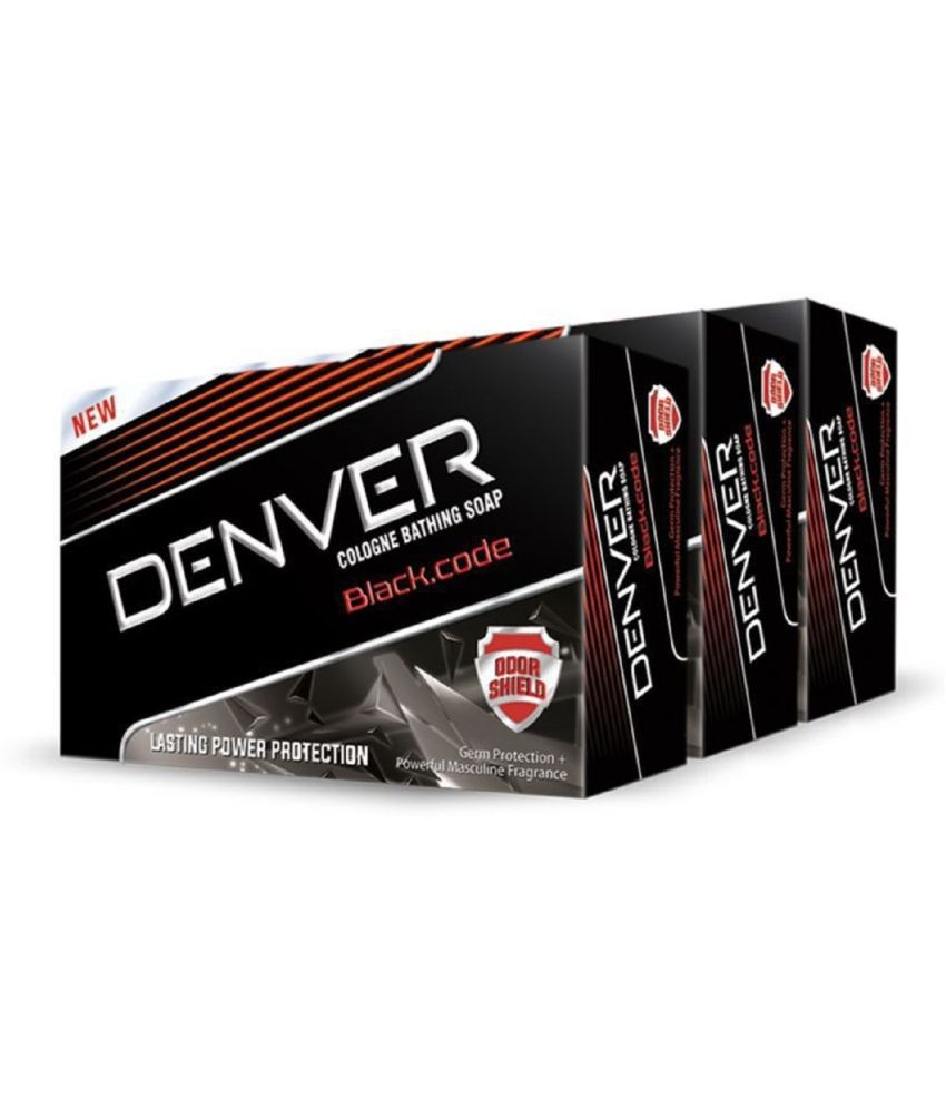     			Denver - Deodorizing Soap for All Skin Type ( Pack of 3 )
