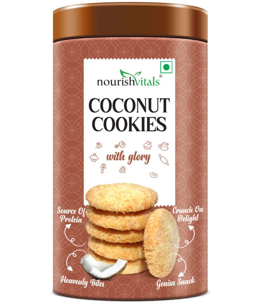 NourishVitals Cookies Coconut Cookies 120 g