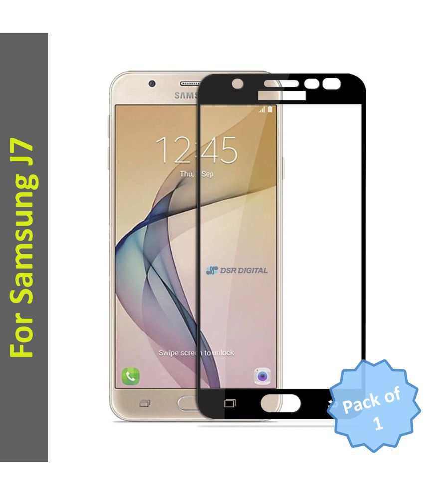     			DSR Digital - Tempered Glass Compatible For Samsung Galaxy J7 ( Pack of 1 )