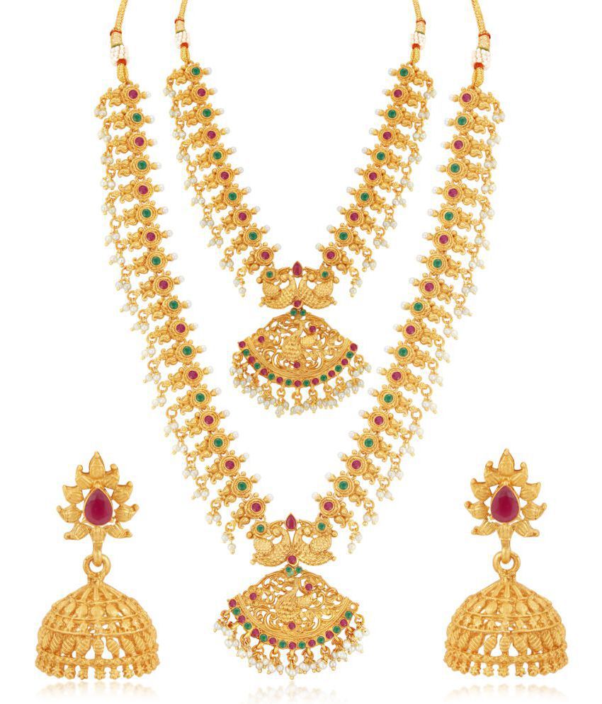     			Sukkhi - Multicolor Alloy Necklace Set ( Pack of 1 )