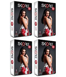 Skore NOTOUT Climax Delay 1500+ Raised Dots - 40 Condom Pack