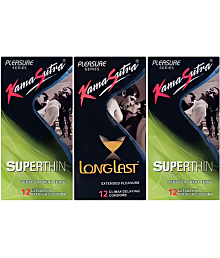 KamaSutra Longlast, Superthin, Superthin Condom (Pack of 3, 36S)