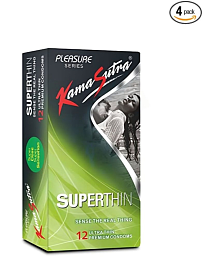 Kama_Sutra Superthin Condom 12s (Pack of 4)