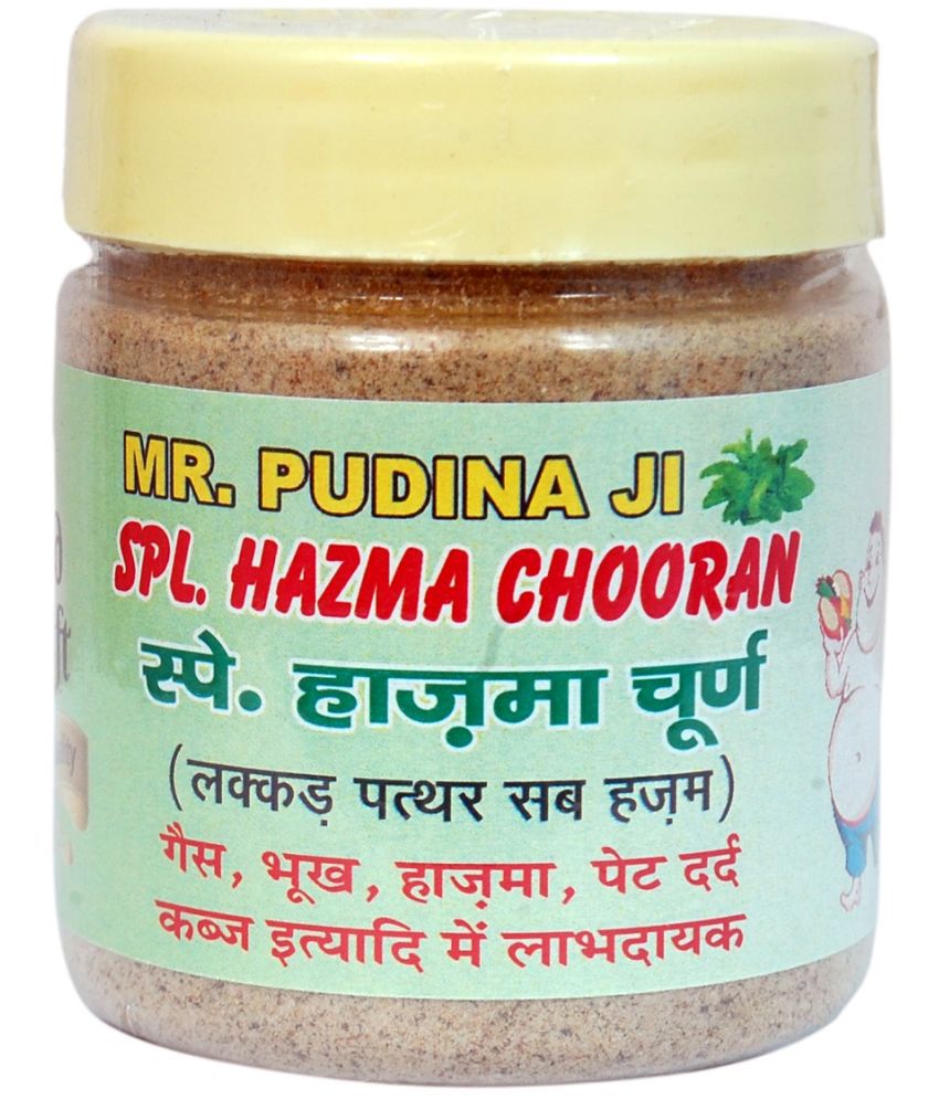 MYGODGIFT Mr Pudina Ji Special Hazma Churan - (100 Gram) Digestive Churna 100 gm