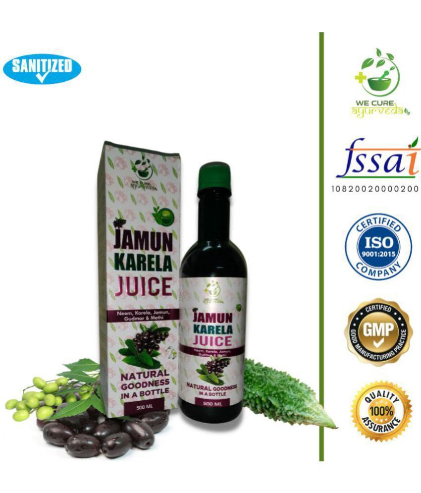 WE CURE AYURVEDA jaundice Treats Arthritis Sparkling Juice 500 ml Buy