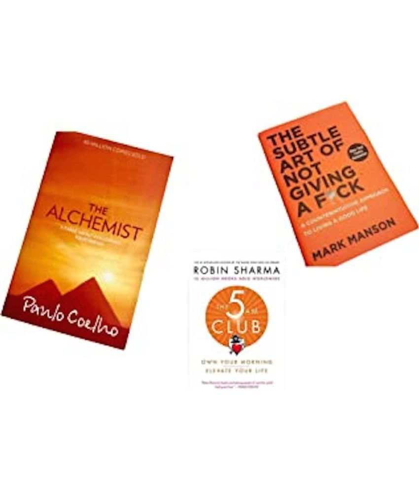     			Combo offer - The Alchemist + The subtle art of not giving a f*ck + 5 AM Club FREE DELIVERY