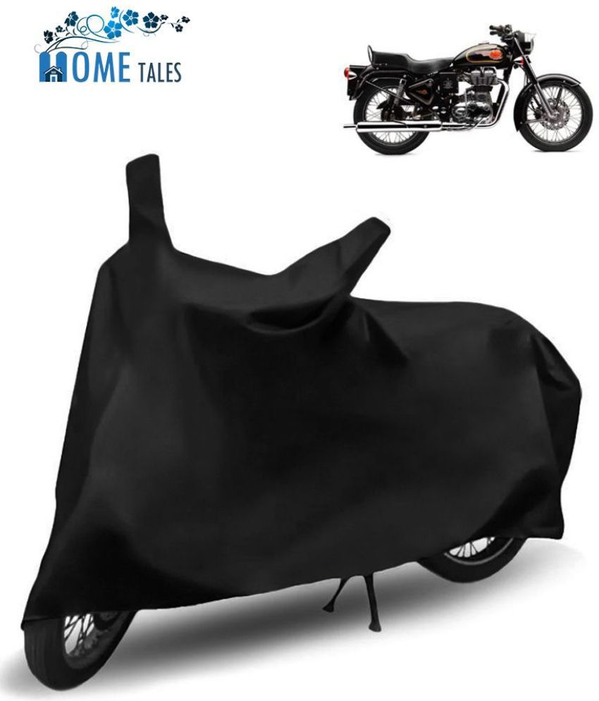     			HOMETALES - Black Bike Body Cover For Royal Enfield Bullet 500 (Pack Of 1)