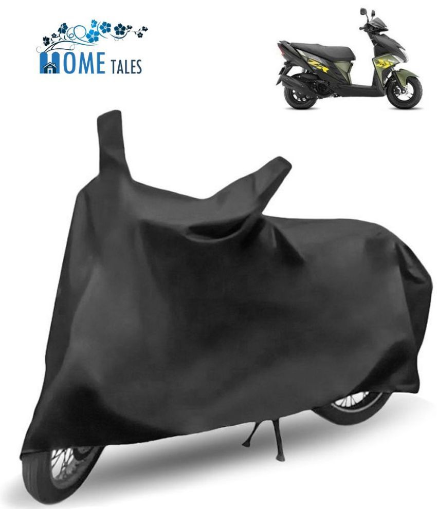     			HOMETALES - Black Bike Body Cover For Yamaha Ray ZR (Pack Of1)
