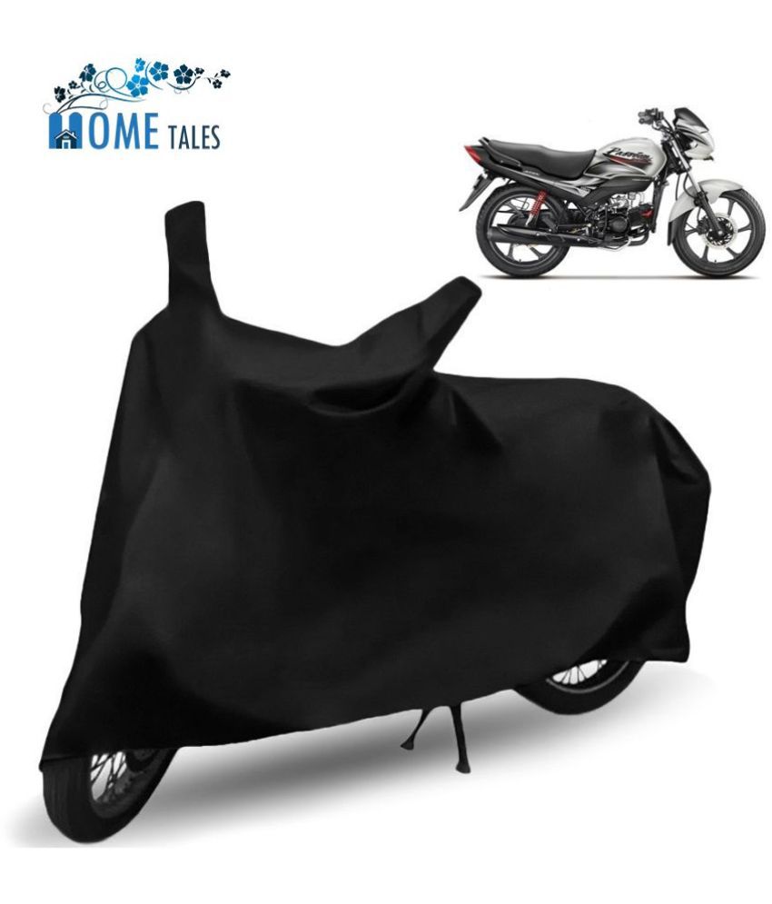     			HOMETALES - Black Bike Body Cover For Hero Passion Pro (Pack Of1)