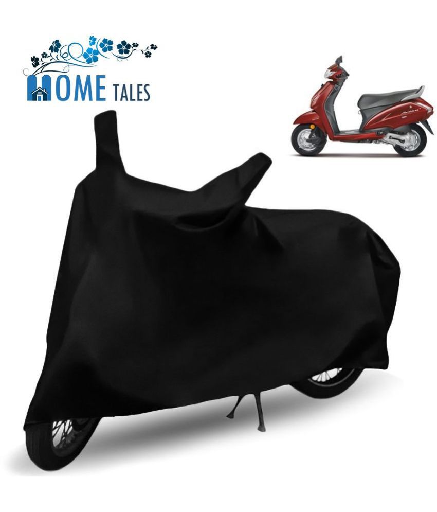     			HOMETALES - Black Bike Body Cover For Honda Activa 4G (Pack Of1)