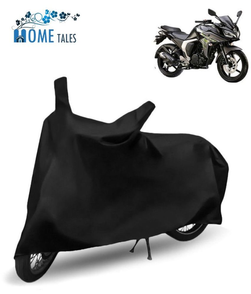     			HOMETALES - Black Bike Body Cover For Yamaha Fazer Battle Green (Pack Of1)