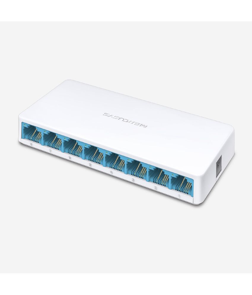 MERCUSYS MS108 8 Ports Unmanaged 10/100Mbps Network Switch