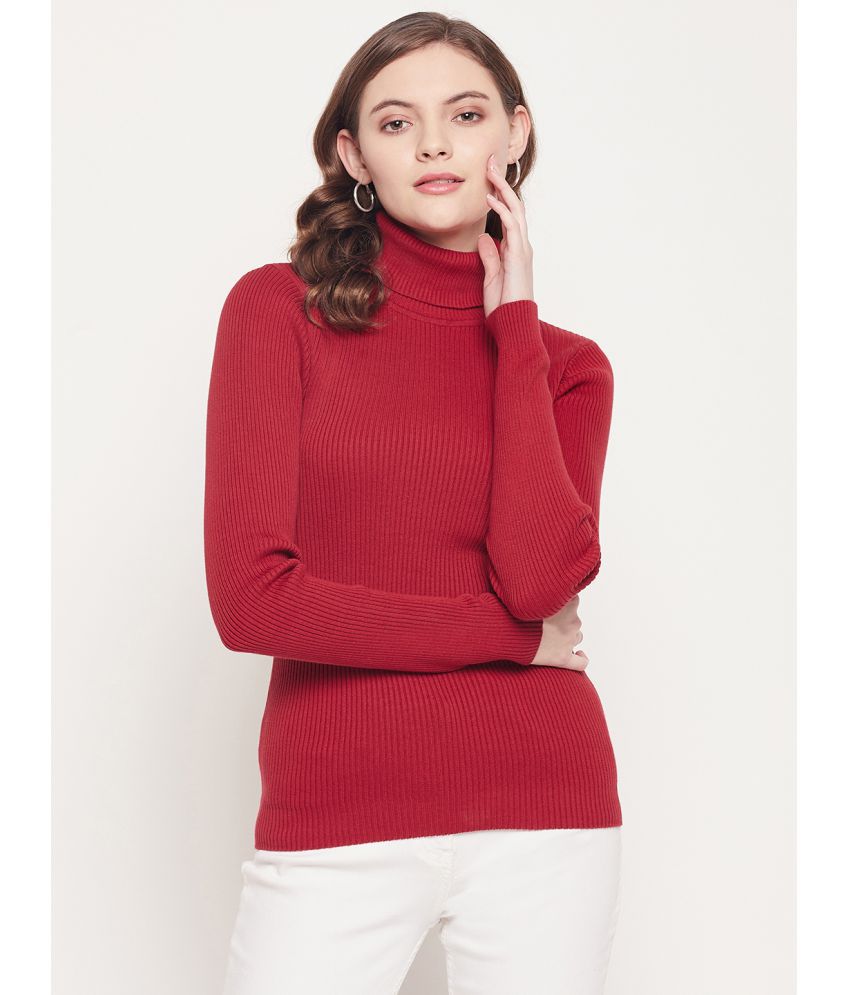     			98 Degree North Cotton Red Pullovers - Single