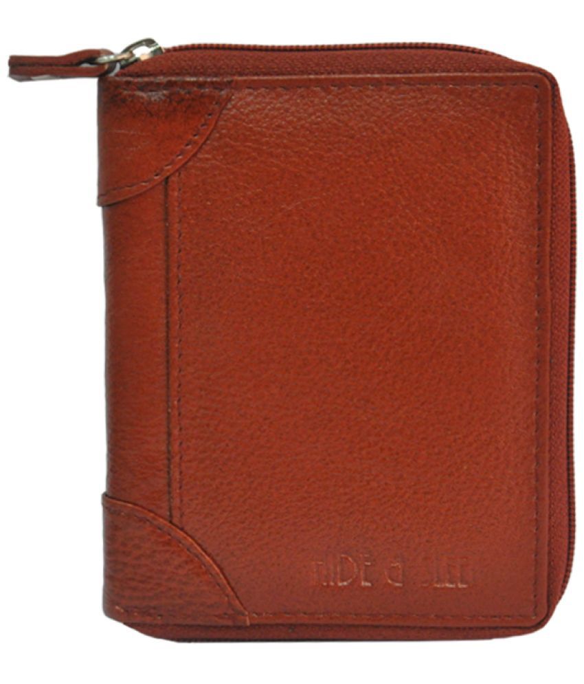     			Hide&Sleek - Leather Card Holder ( Pack 1 )